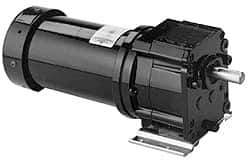 Leeson - 1/15 Max hp, 30 Max RPM, Electric AC DC Motor - 115 V Input, Single Phase, 38D Frame - USA Tool & Supply