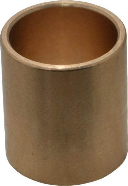 Made in USA - 3/4" Inside x 7/8" Outside Diam, Cast Bronze Sleeve Bearing - 1" OAL - USA Tool & Supply