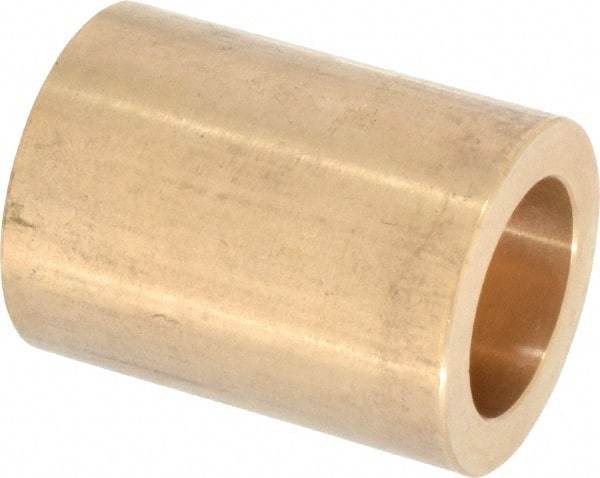 Made in USA - 1" Inside x 1-1/2" Outside Diam, Cast Bronze Sleeve Bearing - 2" OAL - USA Tool & Supply