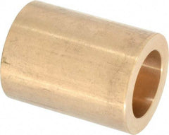 Made in USA - 1" Inside x 1-1/2" Outside Diam, Cast Bronze Sleeve Bearing - 2" OAL - USA Tool & Supply