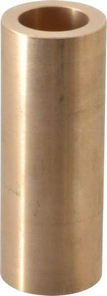 Made in USA - 1" Inside x 1-1/2" Outside Diam, Cast Bronze Sleeve Bearing - 4" OAL - USA Tool & Supply