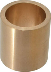 Made in USA - 1-1/2" Inside x 1-7/8" Outside Diam, Cast Bronze Sleeve Bearing - 2" OAL - USA Tool & Supply
