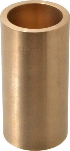 Made in USA - 2" Inside x 2-1/2" Outside Diam, Cast Bronze Sleeve Bearing - 5" OAL - USA Tool & Supply