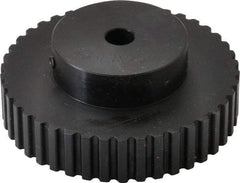 Power Drive - 42 Tooth, 5/16" Inside x 2.654" Outside Diam, Timing Belt Pulley - 1/4, 3/8" Belt Width, 2.674" Pitch Diam, Steel & Cast Iron - USA Tool & Supply