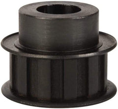 Power Drive - 12 Tooth, 1/2" Inside x 1.402" Outside Diam, Timing Belt Pulley - 1/2" Belt Width, 1.432" Pitch Diam, Steel & Cast Iron - USA Tool & Supply