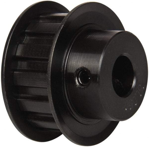 Power Drive - 13 Tooth, 1/2" Inside x 1.522" Outside Diam, Timing Belt Pulley - 1/2" Belt Width, 1.552" Pitch Diam, Steel & Cast Iron - USA Tool & Supply