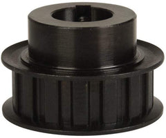 Power Drive - 15 Tooth, 3/4" Inside x 1.76" Outside Diam, Timing Belt Pulley - 1/2" Belt Width, 1.79" Pitch Diam, Steel & Cast Iron - USA Tool & Supply