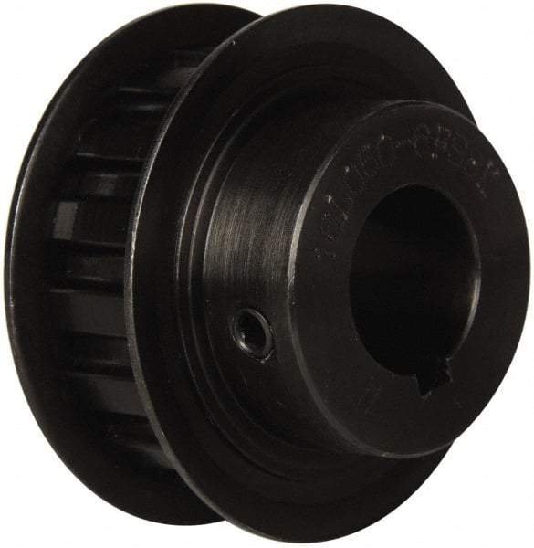 Power Drive - 16 Tooth, 3/4" Inside x 1.88" Outside Diam, Timing Belt Pulley - 1/2" Belt Width, 1.91" Pitch Diam, Steel & Cast Iron - USA Tool & Supply