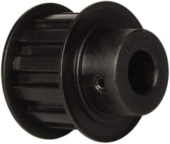 Power Drive - 12 Tooth, 1/2" Inside x 1.402" Outside Diam, Timing Belt Pulley - 3/4" Belt Width, 1.432" Pitch Diam, Steel & Cast Iron - USA Tool & Supply