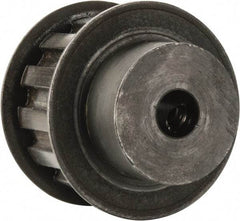 Power Drive - 13 Tooth, 3/8" Inside x 1.522" Outside Diam, Timing Belt Pulley - 3/4" Belt Width, 1.552" Pitch Diam, Steel & Cast Iron - USA Tool & Supply