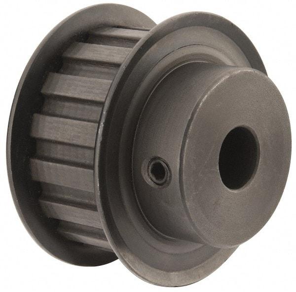 Power Drive - 16 Tooth, 1/2" Inside x 1.88" Outside Diam, Timing Belt Pulley - 3/4" Belt Width, 1.91" Pitch Diam, Steel & Cast Iron - USA Tool & Supply