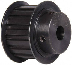 Power Drive - 16 Tooth, 1/2" Inside x 1.88" Outside Diam, Timing Belt Pulley - 1" Belt Width, 1.91" Pitch Diam, Steel & Cast Iron - USA Tool & Supply