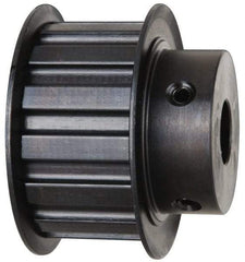 Power Drive - 14 Tooth, 5/8" Inside x 2.174" Outside Diam, Timing Belt Pulley - 3/4, 1" Belt Width, 2.228" Pitch Diam, Steel & Cast Iron - USA Tool & Supply