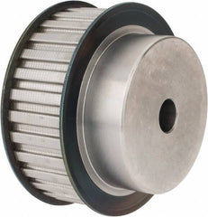 Power Drive - 30 Tooth, 3/4" Inside x 4.721" Outside Diam, Timing Belt Pulley - 1-1/2" Belt Width, 4.775" Pitch Diam, Steel & Cast Iron - USA Tool & Supply