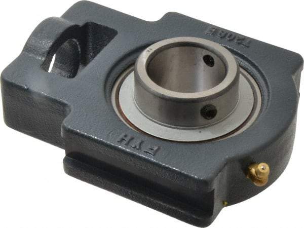 Value Collection - 3-9/32" Wide, Cast Iron Ball Bearing Take Up Unit - 1-5/16" Outside Diam - USA Tool & Supply