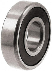 Tritan - 75mm Bore Diam, 115mm OD, Double Seal Deep Groove Radial Ball Bearing - 20mm Wide, 1 Row, Round Bore, 7,550 Lb Static Capacity, 8,890 Lb Dynamic Capacity - USA Tool & Supply