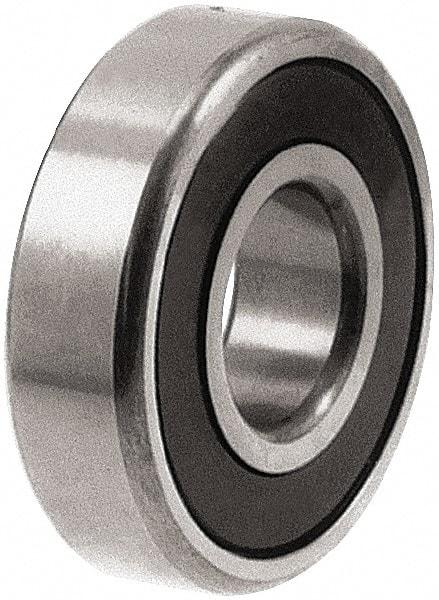 Tritan - 85mm Bore Diam, 150mm OD, Double Seal Deep Groove Radial Ball Bearing - 28mm Wide, 1 Row, Round Bore, 14,300 Lb Static Capacity, 18,700 Lb Dynamic Capacity - USA Tool & Supply