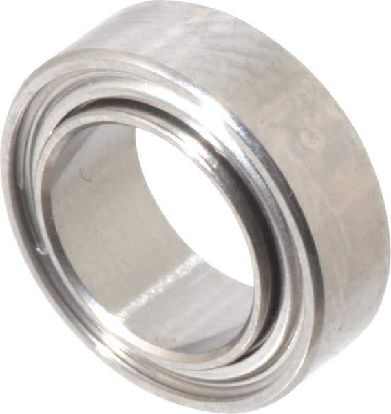 Value Collection - 5/16" Bore Diam, 1/2" OD, Double Shield Miniature Radial Ball Bearing - 5/32" Wide, 1 Row, Round Bore, 52 Lb Static Capacity, 122 Lb Dynamic Capacity - USA Tool & Supply