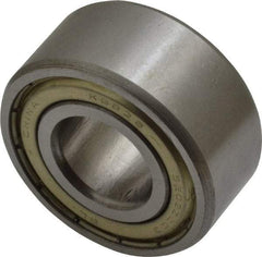 Tritan - 15mm Bore Diam, 35mm OD, Double Shield Angular Contact Radial Ball Bearing - 15.9mm Wide, 2 Rows, Round Bore, 1,500 Lb Static Capacity, 2,600 Lb Dynamic Capacity - USA Tool & Supply