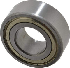 Tritan - 30mm Bore Diam, 62mm OD, Double Shield Angular Contact Radial Ball Bearing - 23.8mm Wide, 2 Rows, Round Bore, 4,600 Lb Static Capacity, 6,400 Lb Dynamic Capacity - USA Tool & Supply