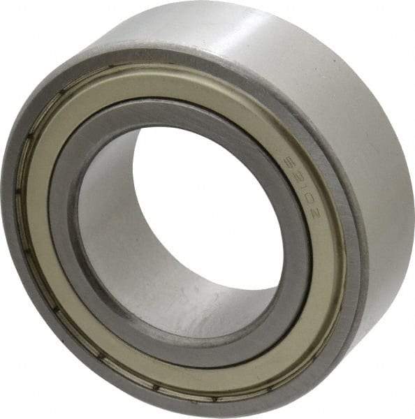 Tritan - 50mm Bore Diam, 90mm OD, Double Shield Angular Contact Radial Ball Bearing - 30.2mm Wide, 2 Rows, Round Bore, 9,400 Lb Static Capacity, 11,500 Lb Dynamic Capacity - USA Tool & Supply