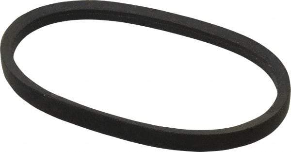 Value Collection - Section 3L, 14" Outside Length, V-Belt - Rubber, Fractional HP, No. 3L140 - USA Tool & Supply