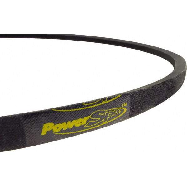 Value Collection - Section BX, 63" Outside Length, V-Belt - Neoprene Rubber, Classic Cogged, No. BX60 - USA Tool & Supply