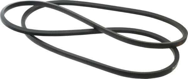 Value Collection - Section 4L, 71" Outside Length, V-Belt - Rubber, Fractional HP, No. 4L710 - USA Tool & Supply