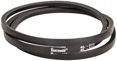 Value Collection - Section 4L, 84" Outside Length, V-Belt - Rubber, Fractional HP, No. 4L840 - USA Tool & Supply