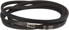 Value Collection - Section 4L, 96" Outside Length, V-Belt - Rubber, Fractional HP, No. 4L960 - USA Tool & Supply