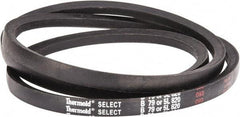 Value Collection - Section 5L, 82" Outside Length, V-Belt - Rubber, Fractional HP, No. 5L820 - USA Tool & Supply