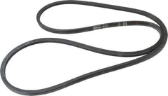 Value Collection - Section 5L, 88" Outside Length, V-Belt - Rubber, Fractional HP, No. 5L880 - USA Tool & Supply