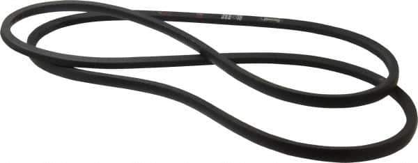 Value Collection - Section 5L, 98" Outside Length, V-Belt - Rubber, Fractional HP, No. 5L980 - USA Tool & Supply