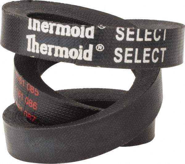 Value Collection - Section C, 68" Outside Length, V-Belt - Rubber, Classic, No. C64 - USA Tool & Supply