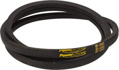 Value Collection - Section B, 21/32" Wide, 85" Outside Length, V-Belt - Rubber, Classic, No. B82 - USA Tool & Supply