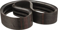 Value Collection - Section B, V-Belt - Neoprene Rubber, Classic Banded, No. B-48 - USA Tool & Supply