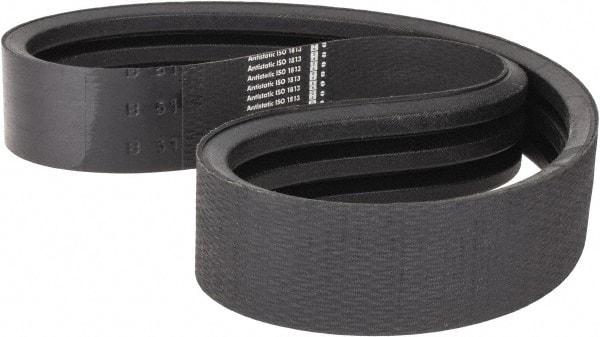 Value Collection - Section B, V-Belt - Neoprene Rubber, Classic Banded, No. B-51 - USA Tool & Supply