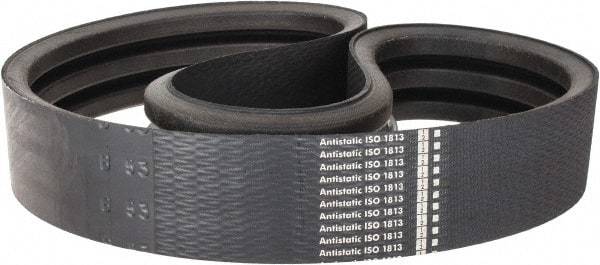 Value Collection - Section B, V-Belt - Neoprene Rubber, Classic Banded, No. B-53 - USA Tool & Supply