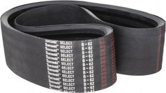 Value Collection - Section B, V-Belt - Neoprene Rubber, Classic Banded, No. B-62 - USA Tool & Supply