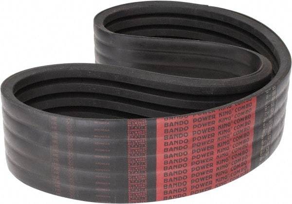 Value Collection - Section B, V-Belt - Neoprene Rubber, Classic Banded, No. B-63 - USA Tool & Supply