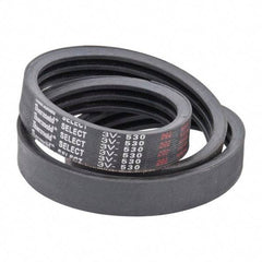 Value Collection - Section 3V, V-Belt - Neoprene Rubber, Narrow Banded, No. 3V530 - USA Tool & Supply