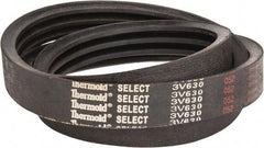 Value Collection - Section 3V, V-Belt - Neoprene Rubber, Narrow Banded, No. 3V630 - USA Tool & Supply