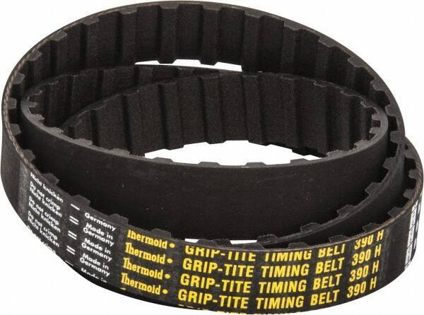 Value Collection - Section H, Timing Belt - Neoprene Rubber, Series H, No. 390H075 - USA Tool & Supply
