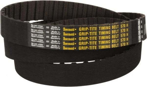 Value Collection - Section H, Timing Belt - Neoprene Rubber, Series H, No. 570H100 - USA Tool & Supply