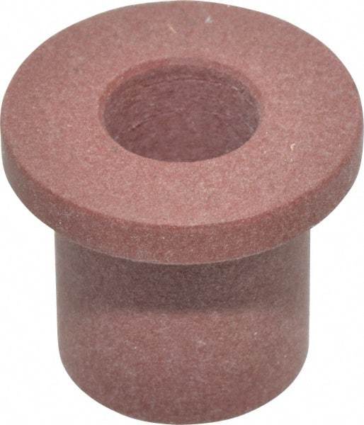 Bunting Bearing - 3/8" Inside x 5/8" Outside Diam, PTFE Sleeve Bearing - 7/8" Flange Outside Diam, 1/8" Flange Thickness, 3/4" OAL - USA Tool & Supply