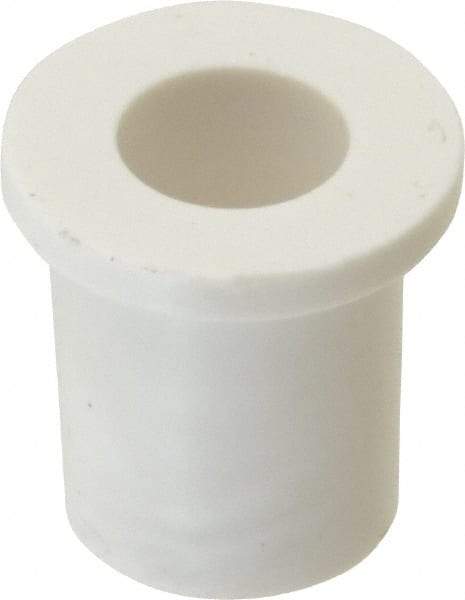Bunting Bearing - 1/2" Inside x 3/4" Outside Diam, PTFE Sleeve Bearing - 1" Flange Outside Diam, 1/8" Flange Thickness, 1" OAL - USA Tool & Supply