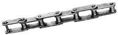 Browning - 1/2" Pitch, ANSI 40-3, Triple Strand Roller Chain - Chain No. 40-3, 10 Ft. Long, 5/16" Roller Diam, 5/16" Roller Width - USA Tool & Supply