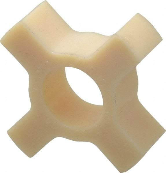 Lovejoy - Flexible Coupling Spider - 1.36" OD, 2" OAL, Hytrel, Order 2 Hubs & 1 Spider for Complete Coupling - USA Tool & Supply
