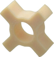 Lovejoy - Flexible Coupling Spider - 1.36" OD, 2" OAL, Hytrel, Order 2 Hubs & 1 Spider for Complete Coupling - USA Tool & Supply