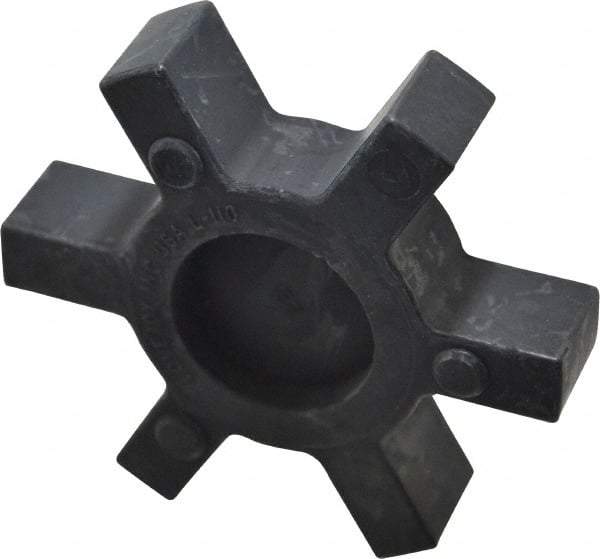 Lovejoy - Flexible Coupling Spider - 3.31" OD, 4-1/4" OAL, Buna-N, Order 2 Hubs & 1 Spider for Complete Coupling - USA Tool & Supply